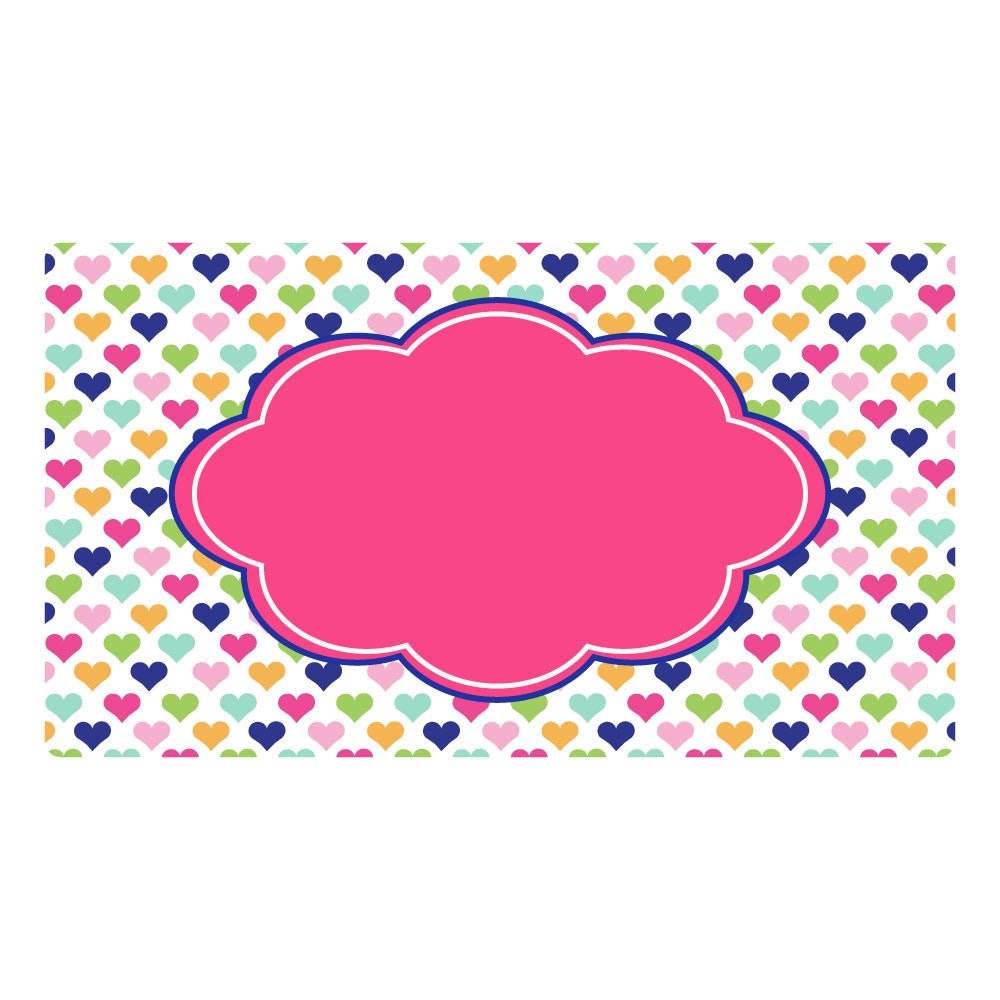 Personalized Sweetheart Bike Plate - MyBambino.com