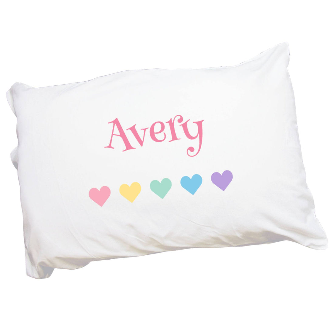 Personalized Pillowcase - Multihearts - MyBambino.com