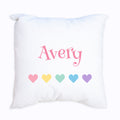 Personalized Throw Pillow - Multihearts - MyBambino.com