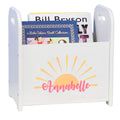 Personalized Book Caddy - Retro Sunburst - MyBambino.com