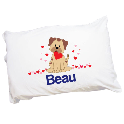 Personalized Pillowcase - Puppy Love