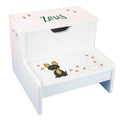 Storage Step Stool - Custom Pet Breed Design - MyBambino.com