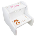 Personalized Two Step Stool – Custom Dog or Cat Breed Design - MyBambino.com