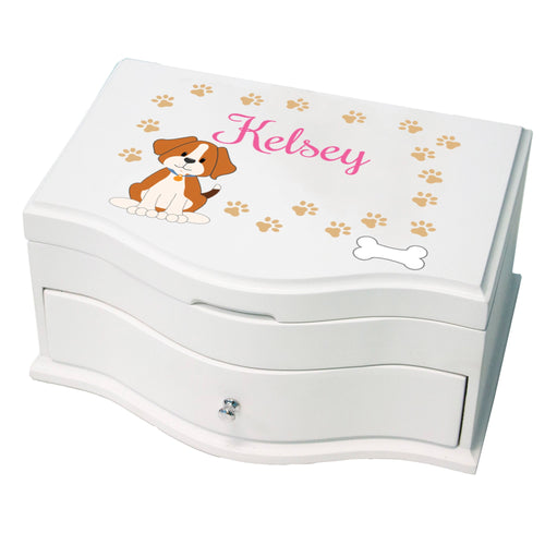 Personalized Dog Breed Deluxe Jewelry Box