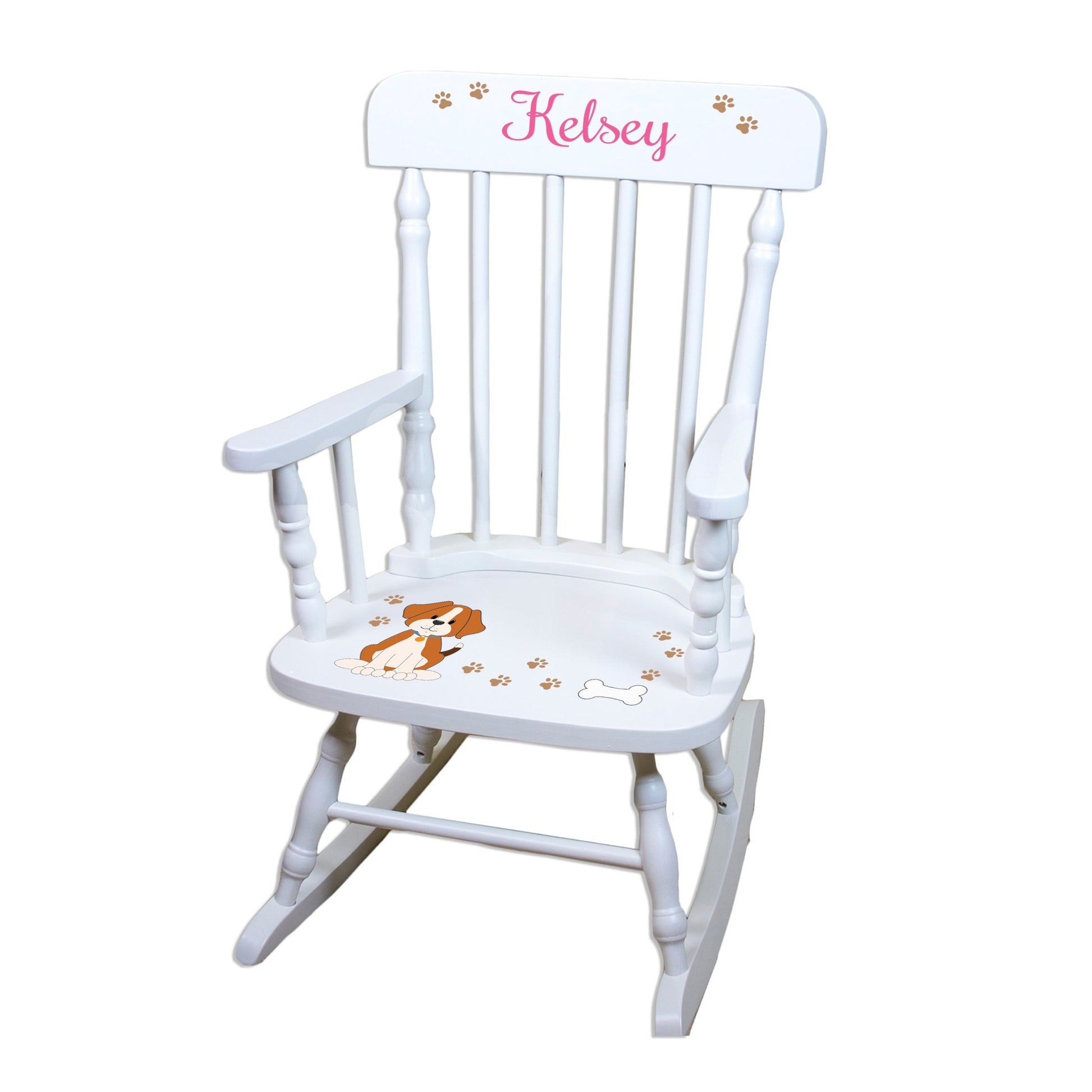 Spindle Rocking Chair - Pet Breed Design - MyBambino.com