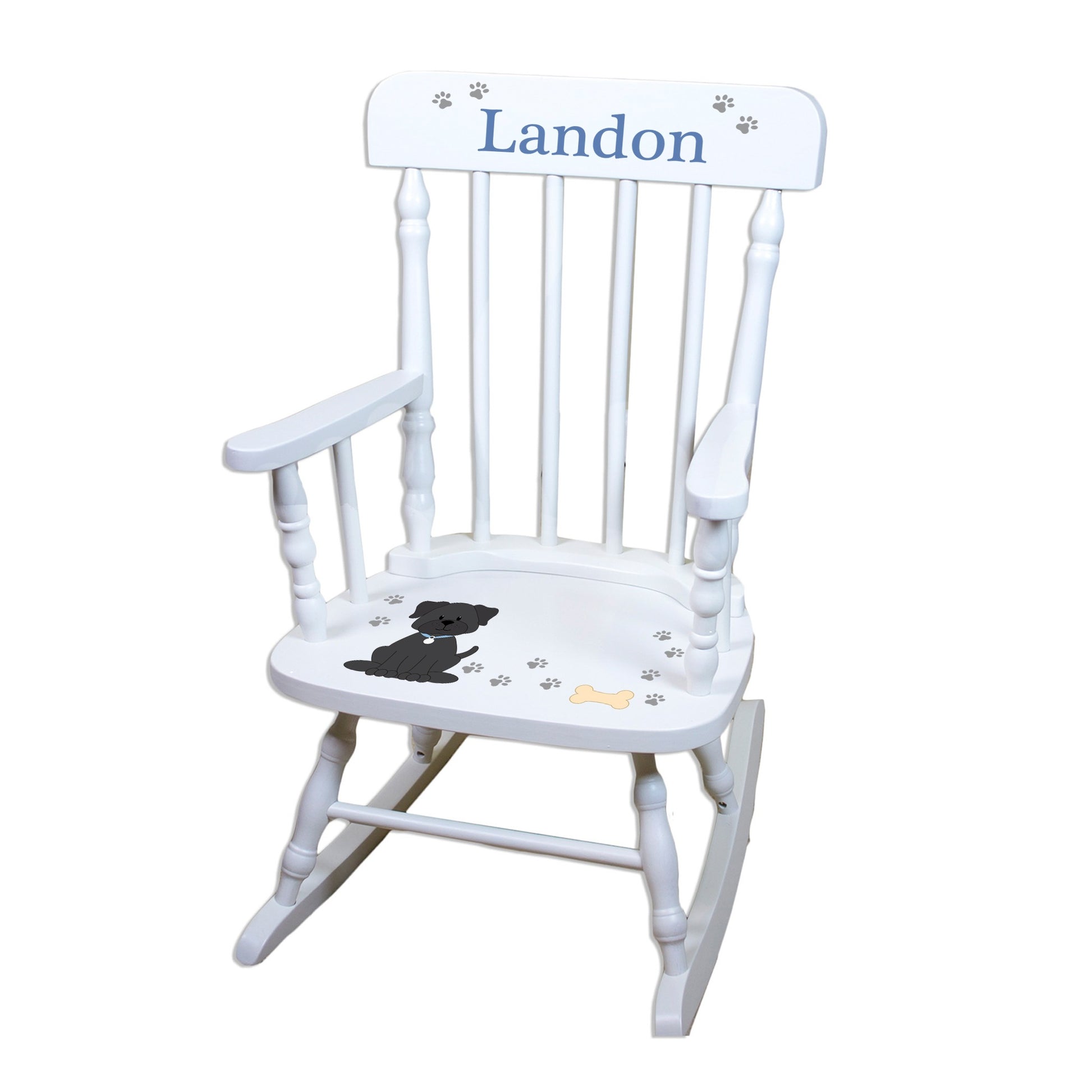 Spindle Rocking Chair - Pet Breed Design - MyBambino.com