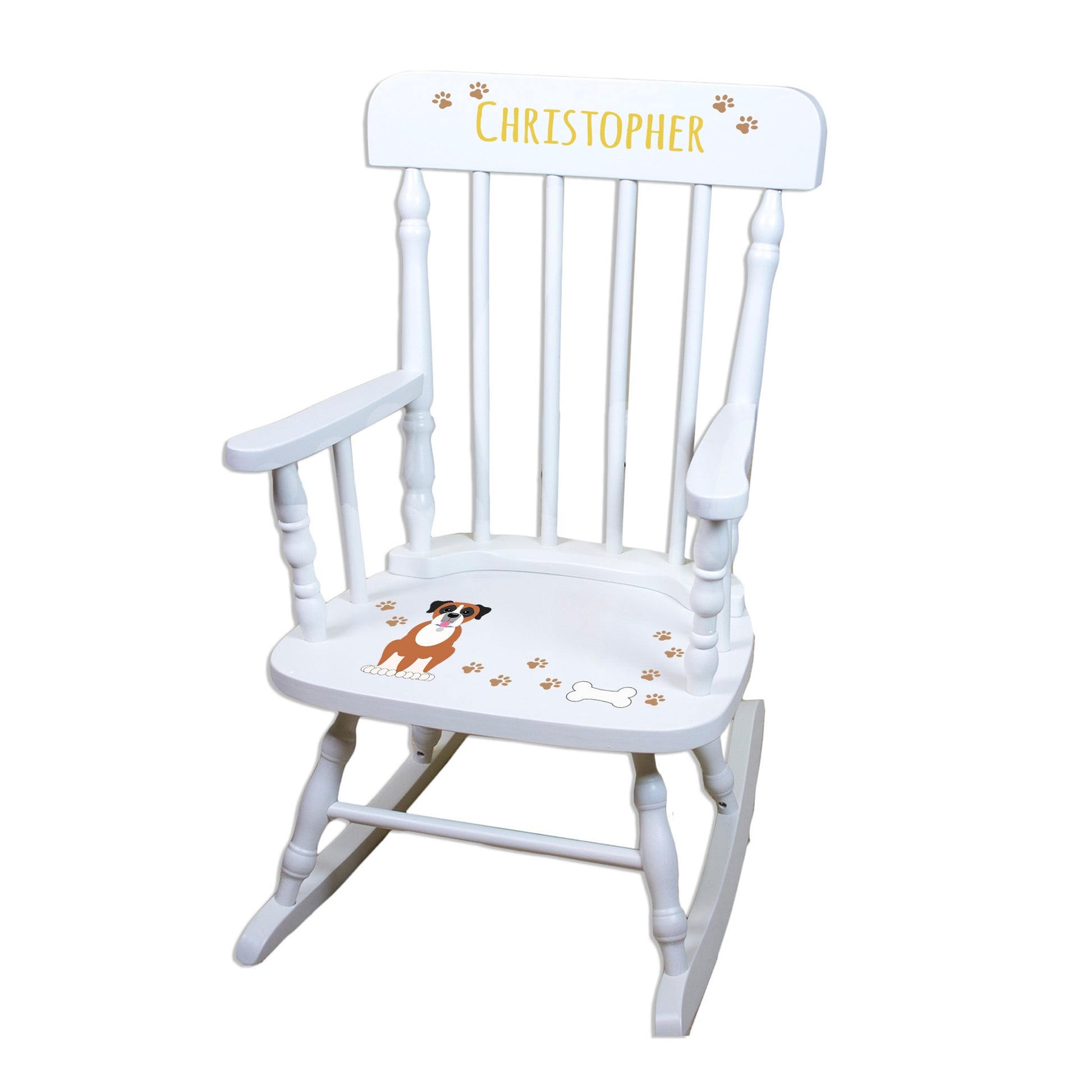 Spindle Rocking Chair - Pet Breed Design - MyBambino.com