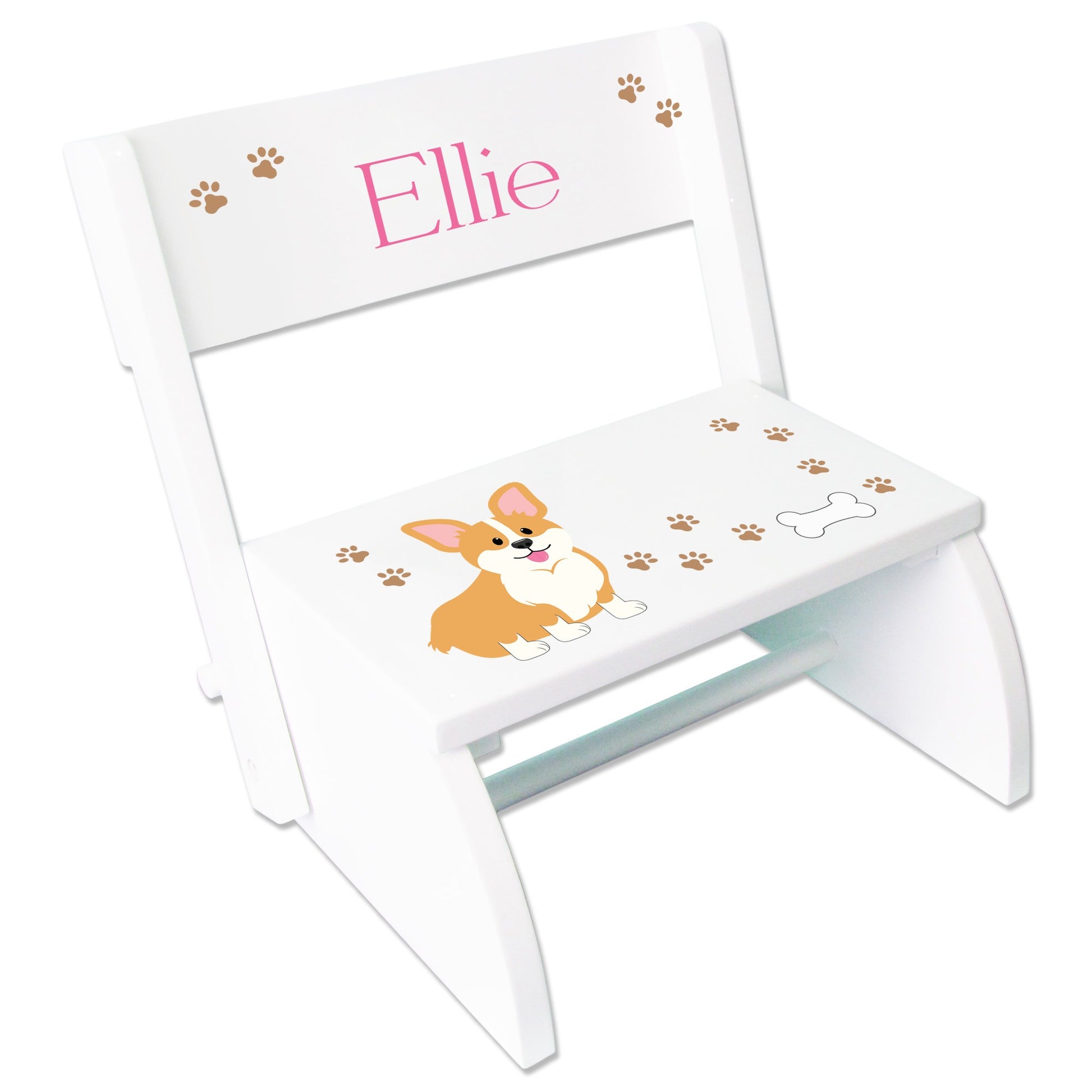 Child's Flip Stool - Custom Pet Breed Design - MyBambino.com