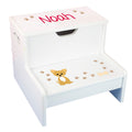 Storage Step Stool - Custom Pet Breed Design - MyBambino.com