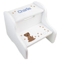 Personalized Two Step Stool – Custom Dog or Cat Breed Design - MyBambino.com