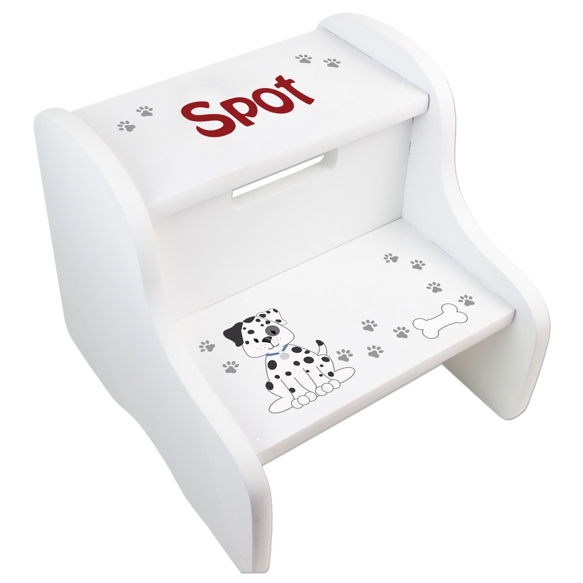 Personalized Two Step Stool – Custom Dog or Cat Breed Design - MyBambino.com