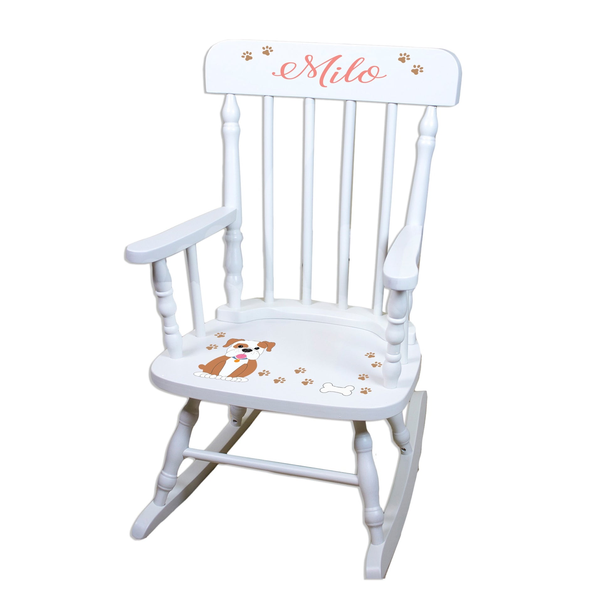 Spindle Rocking Chair - Pet Breed Design - MyBambino.com