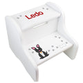 Personalized Two Step Stool – Custom Dog or Cat Breed Design - MyBambino.com