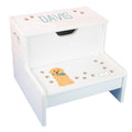 Storage Step Stool - Custom Pet Breed Design - MyBambino.com
