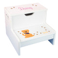 Storage Step Stool - Custom Pet Breed Design - MyBambino.com