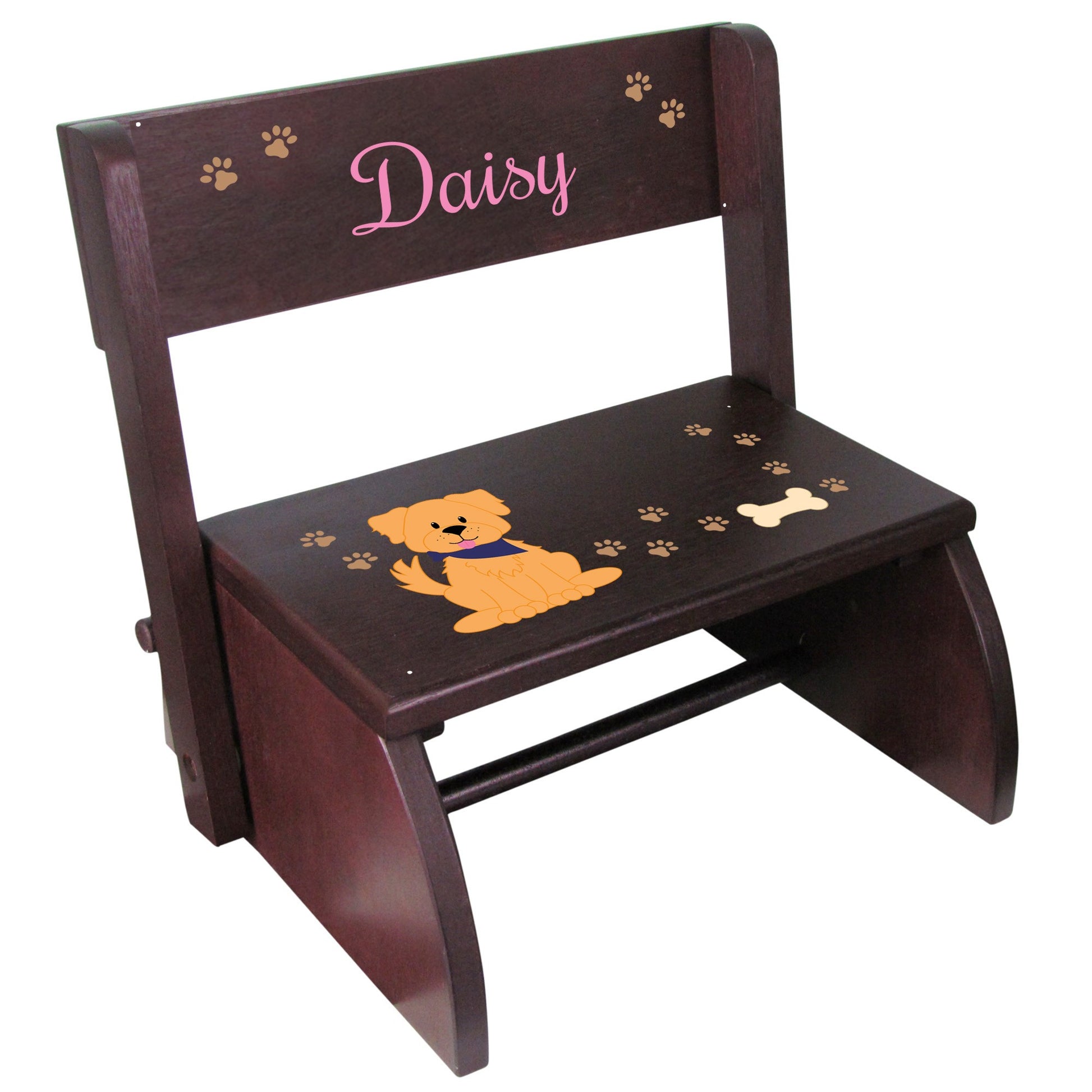Child's Flip Stool - Custom Pet Breed Design - MyBambino.com