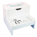 Storage Step Stool - Custom Pet Breed Design - MyBambino.com