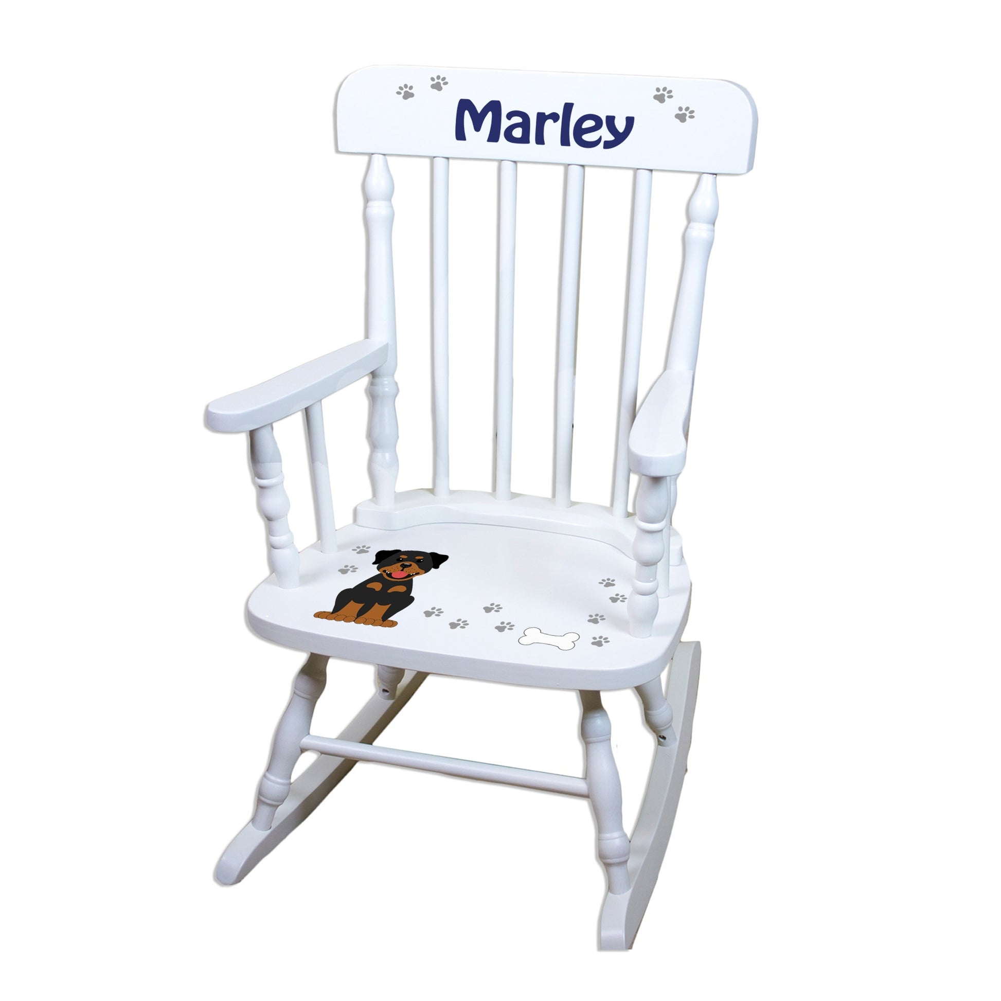 Spindle Rocking Chair - Pet Breed Design - MyBambino.com