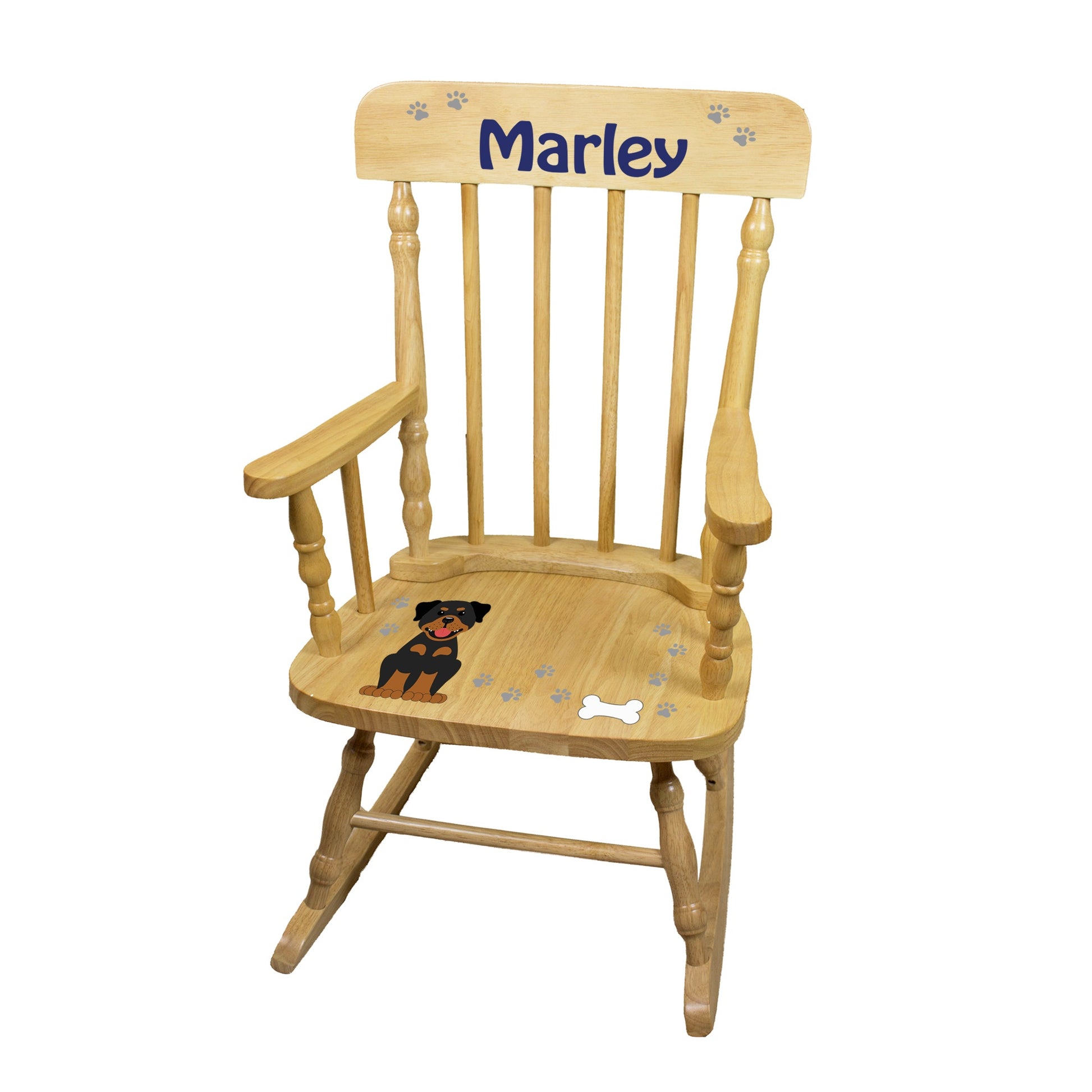 Spindle Rocking Chair - Pet Breed Design - MyBambino.com