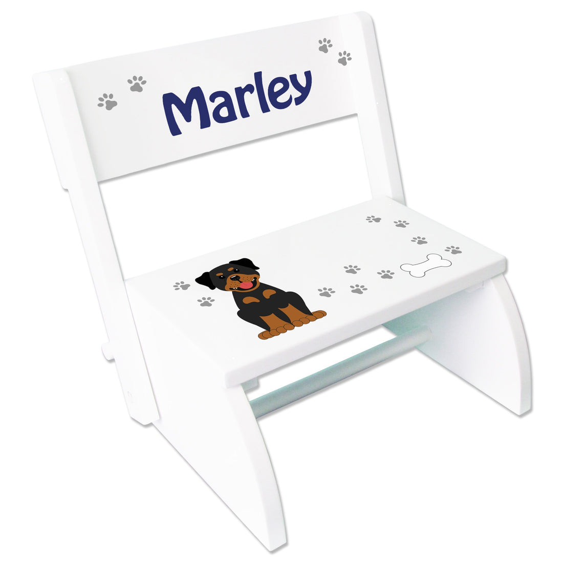 Child's Flip Stool - Custom Pet Breed Design - MyBambino.com