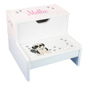 Storage Step Stool - Custom Pet Breed Design - MyBambino.com