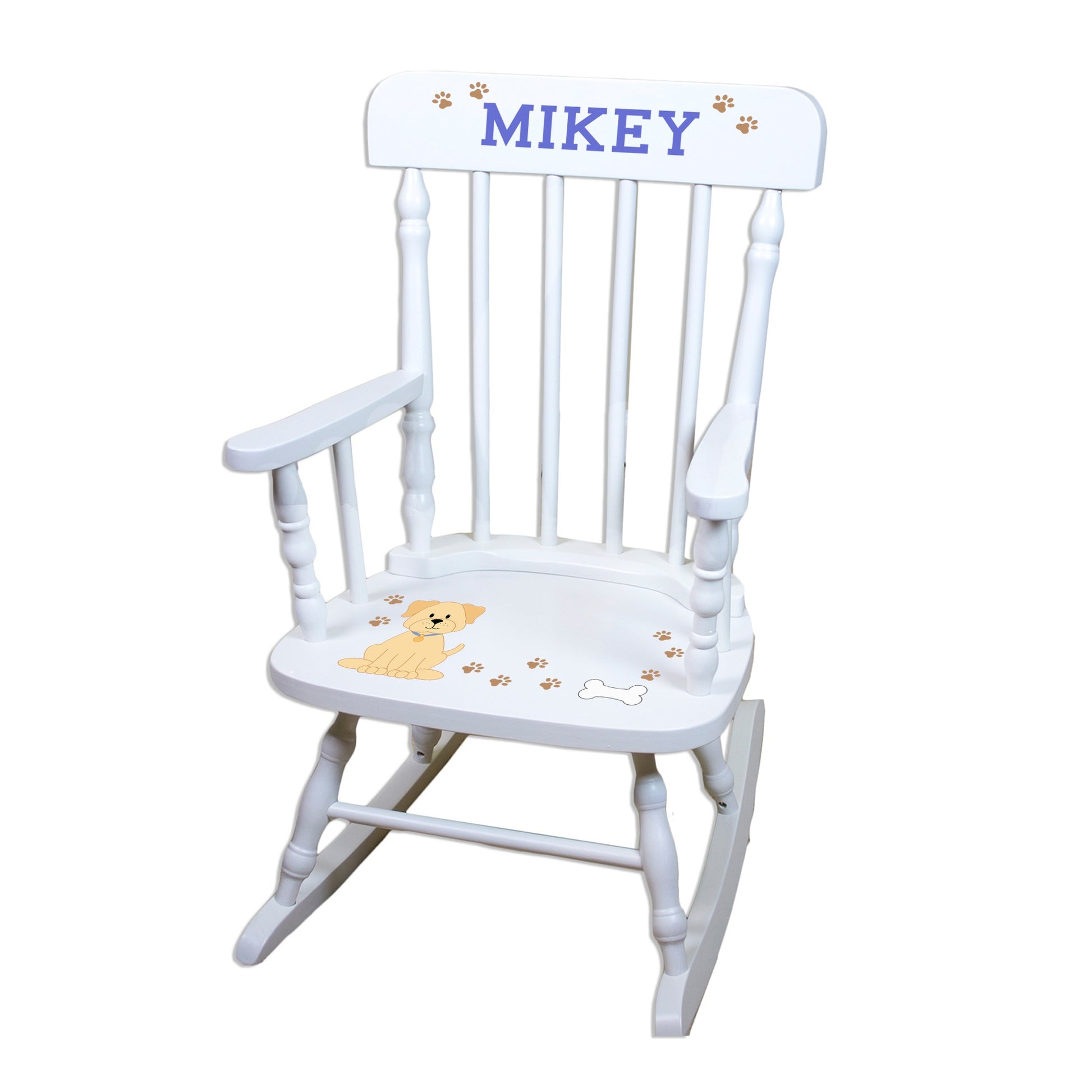 Spindle Rocking Chair - Pet Breed Design - MyBambino.com