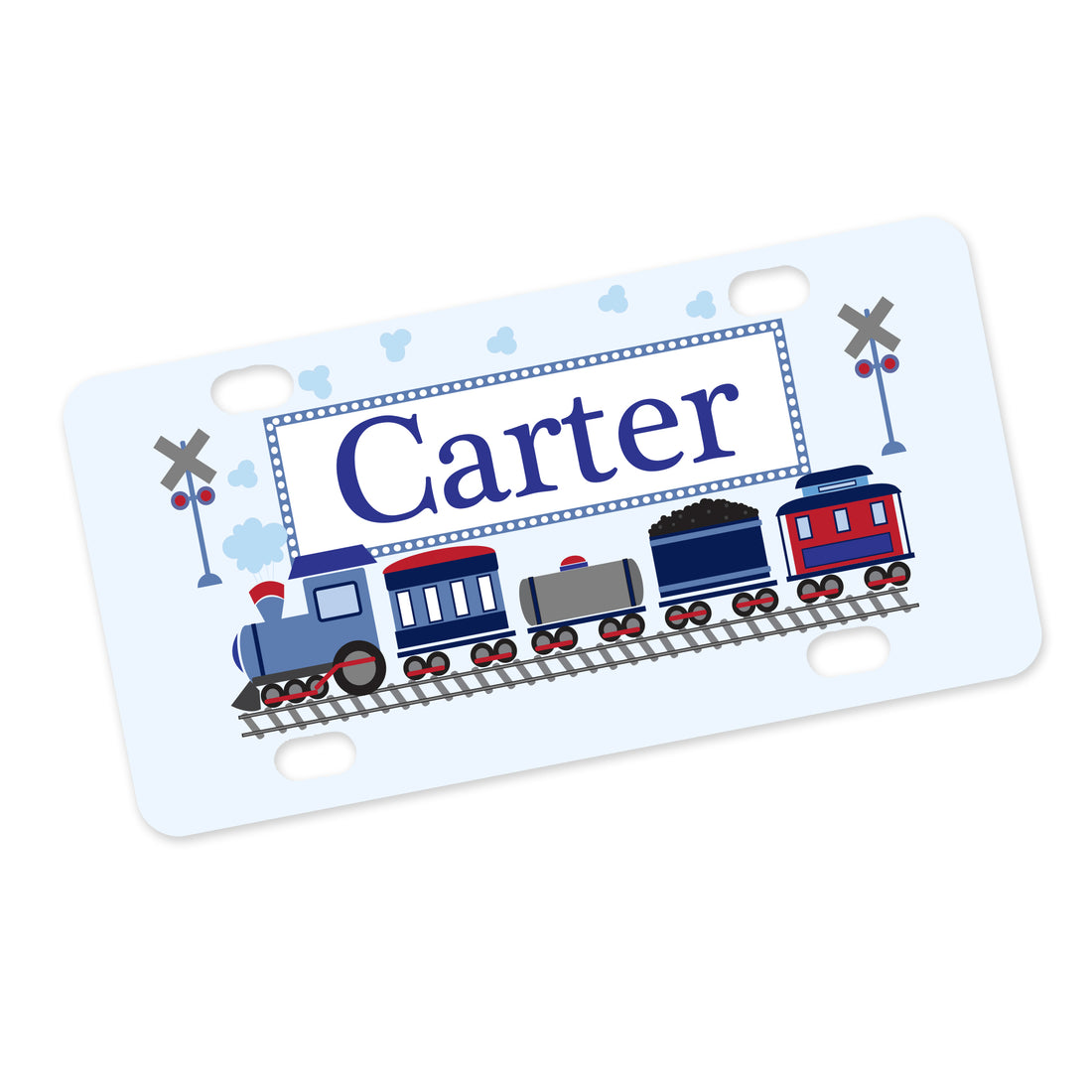 Train Bike Plate - MyBambino.com