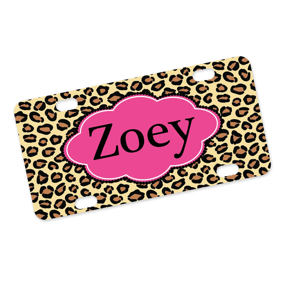 Personalized Cheetahlicious Bike Plate - MyBambino.com