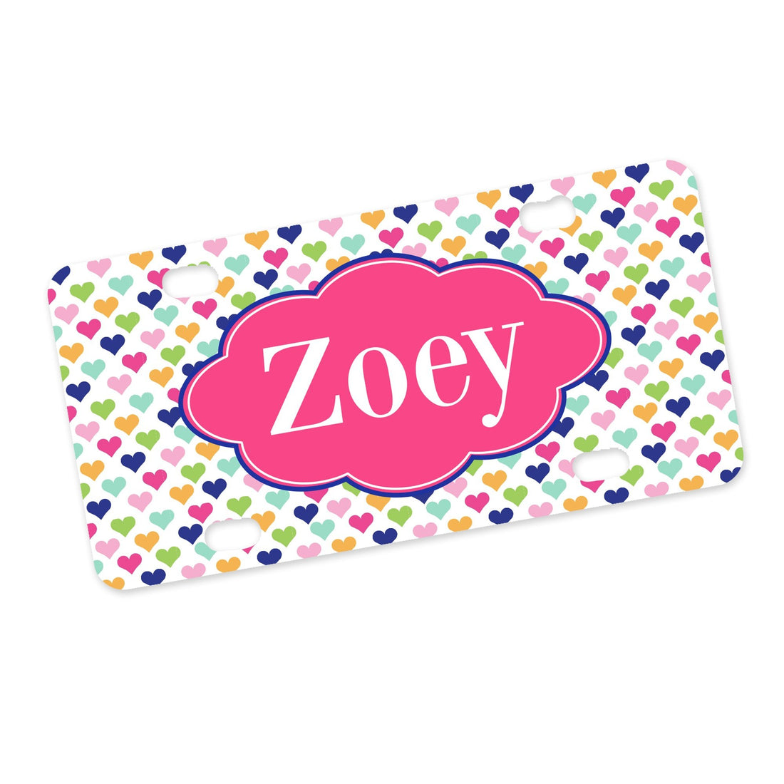Personalized Sweetheart Bike Plate - MyBambino.com