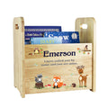 Personalized Natural Woodland Book Caddy - MyBambino.com
