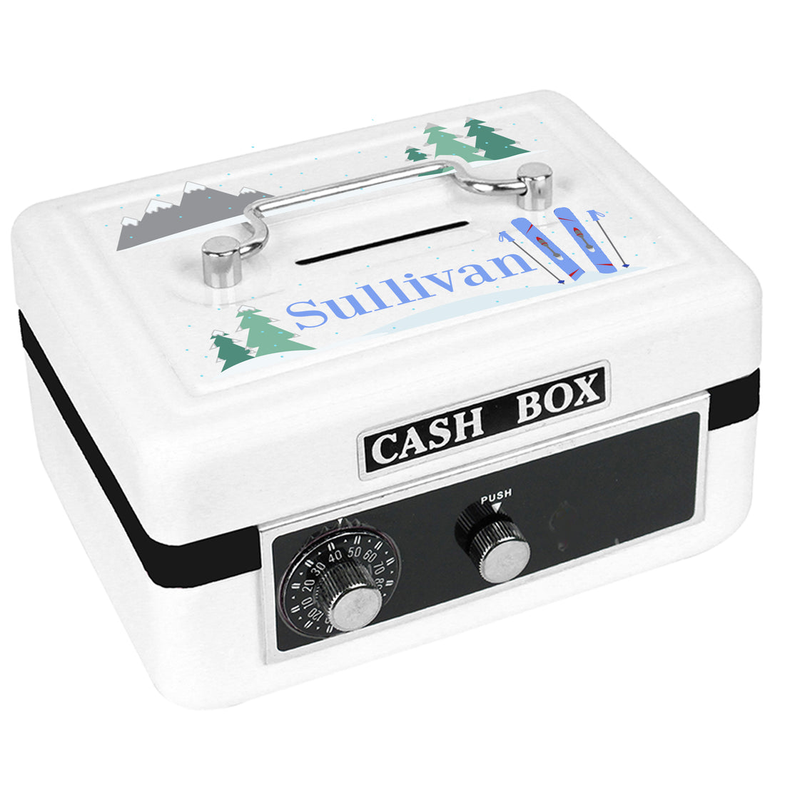 White Cash Box - Mountain Ski - MyBambino.com