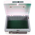 Personalized White Cash Box with Shark Tank design