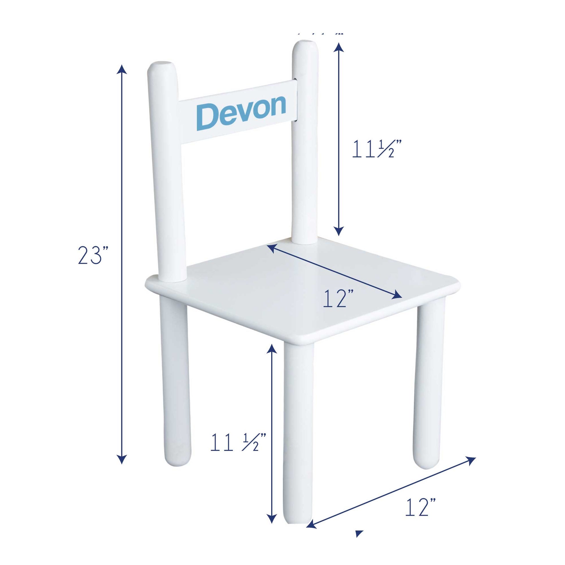 Children's White Table Chair Set - Strawberry - MyBambino.com
