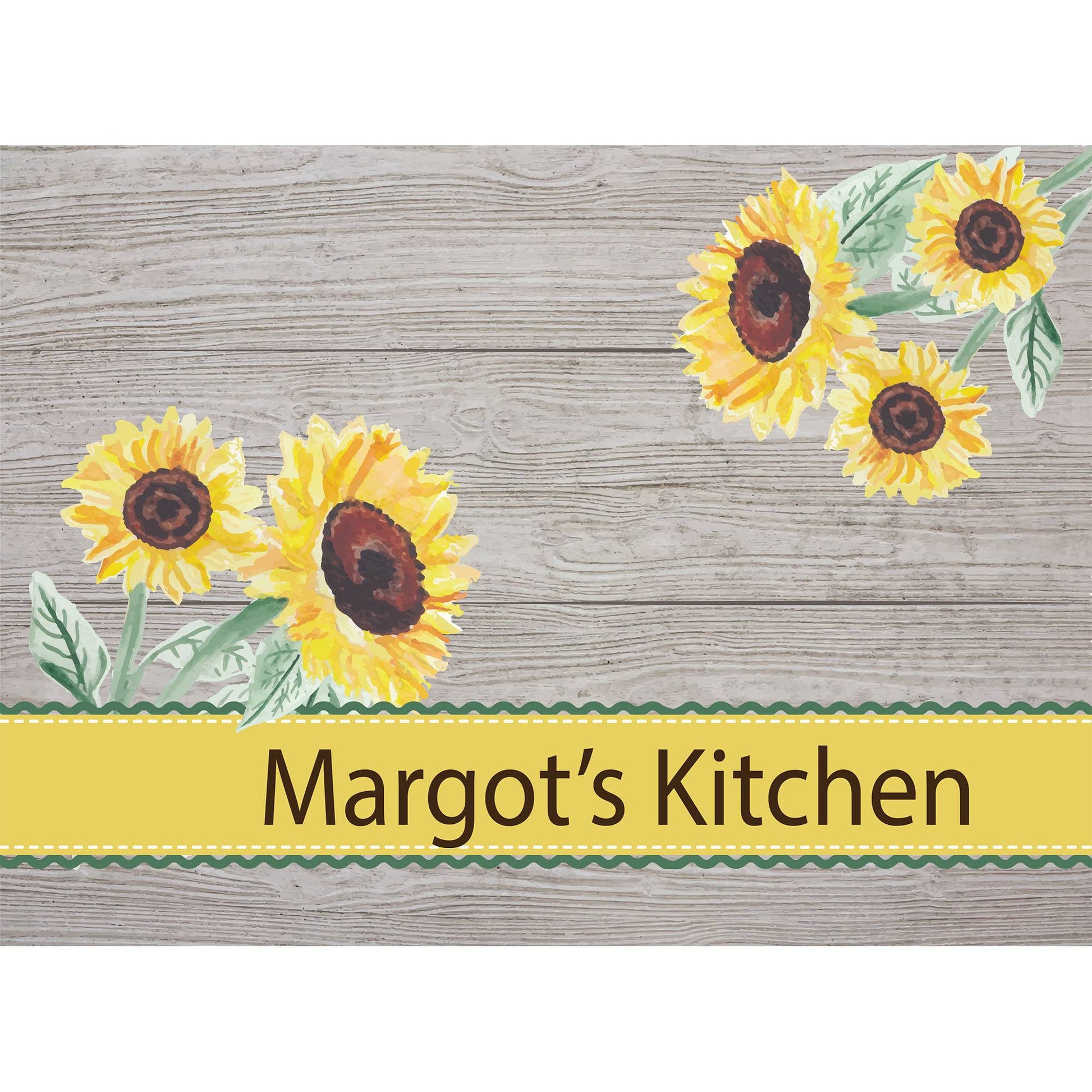 Sunflower Glass Cutting Board - MyBambino.com