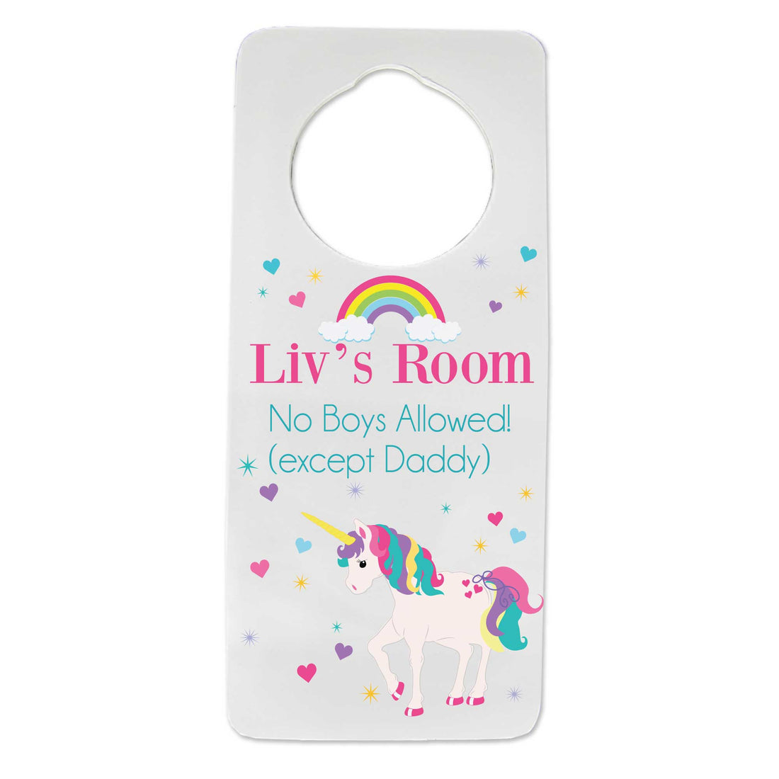 Unicorn Door Hanger - MyBambino.com