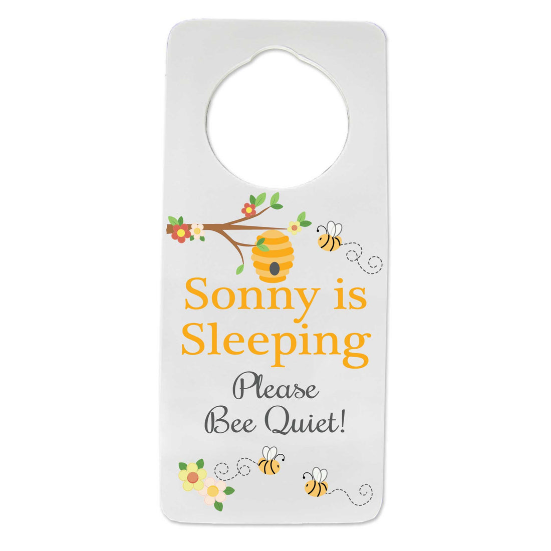 Honey Bees Door Hanger - MyBambino.com