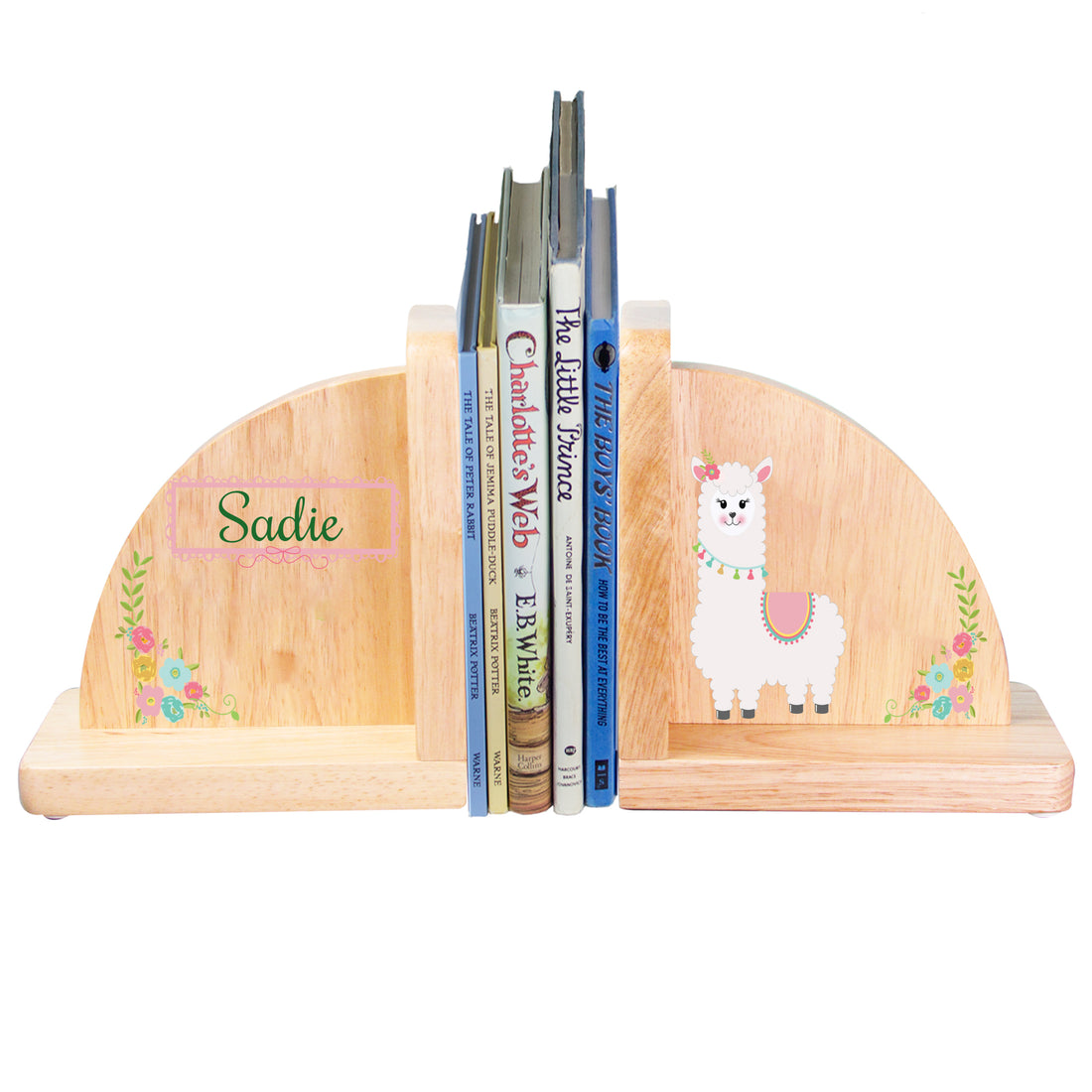 Natural Bookends - Llama Alpaca - MyBambino.com