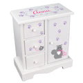 Outlet Hand Painted Jewelry Armoire - MyBambino.com