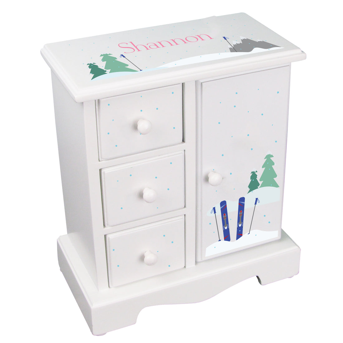 Jewelry Armoire - Mountain Ski - MyBambino.com