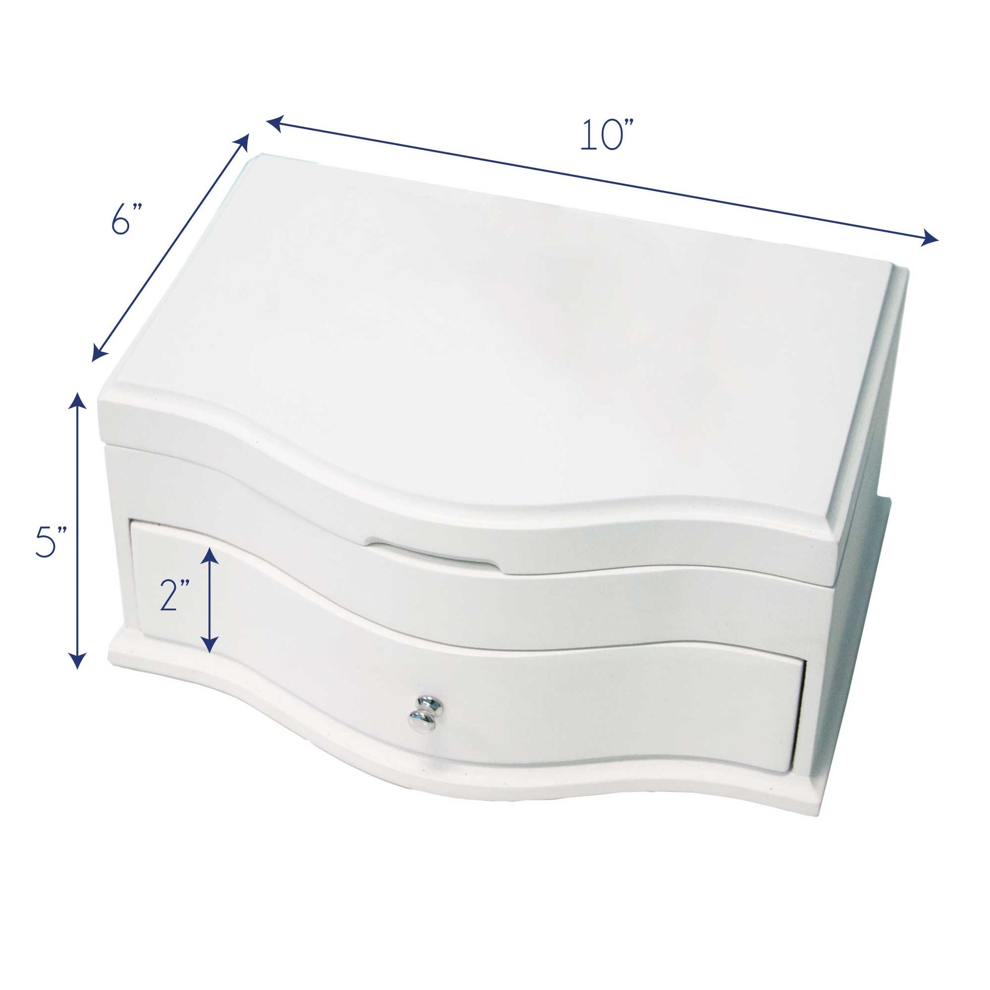 Princess Jewelry Box - Aqua Pink Butterflies - MyBambino.com