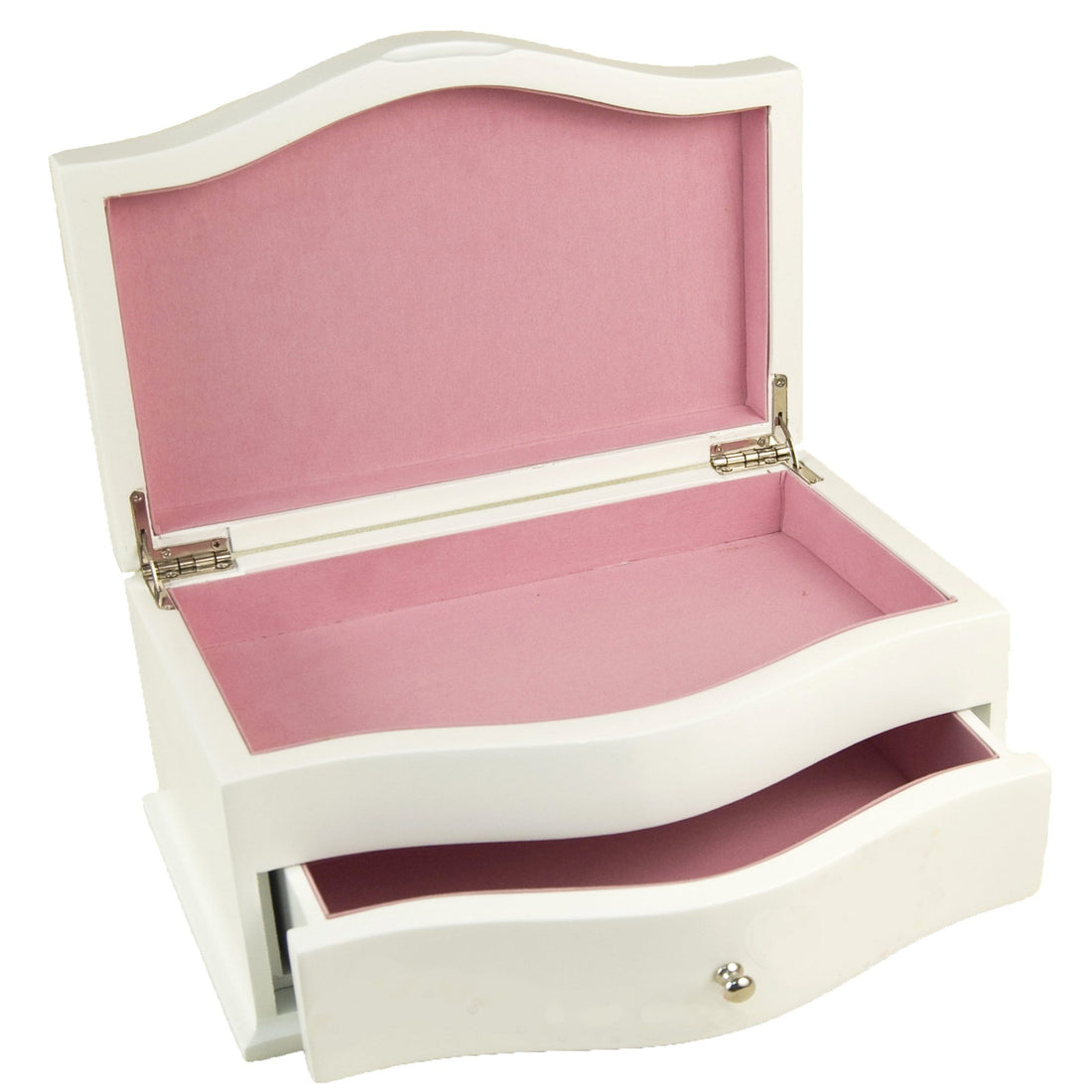 Personalized Teal monogram Design Princess Jewelry Box