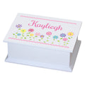 Personalized Flat Top Jewelry Box - MyBambino.com