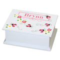 Personalized Flat Top Jewelry Box - MyBambino.com
