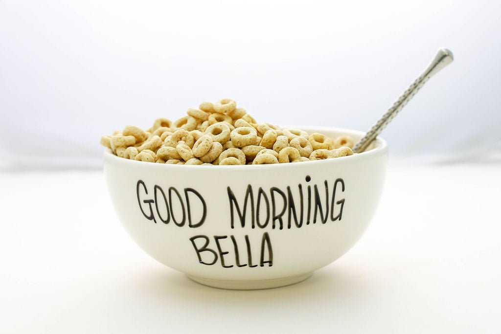 Personalized Cereal Bowl - MyBambino.com