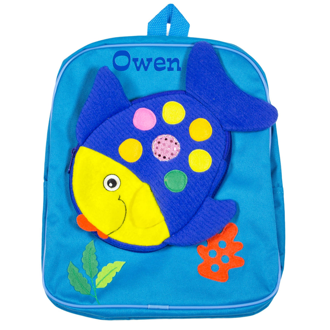 Embroidered Fish Backpack Pal - MyBambino.com