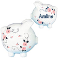 Hand Painted Piggy Bank 2.0 - MyBambino.com