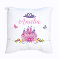 Personalized Princess Castle Throw Pillowcase - MyBambino.com