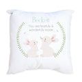 Personalized Classic Bunny Throw Pillowcase - MyBambino.com