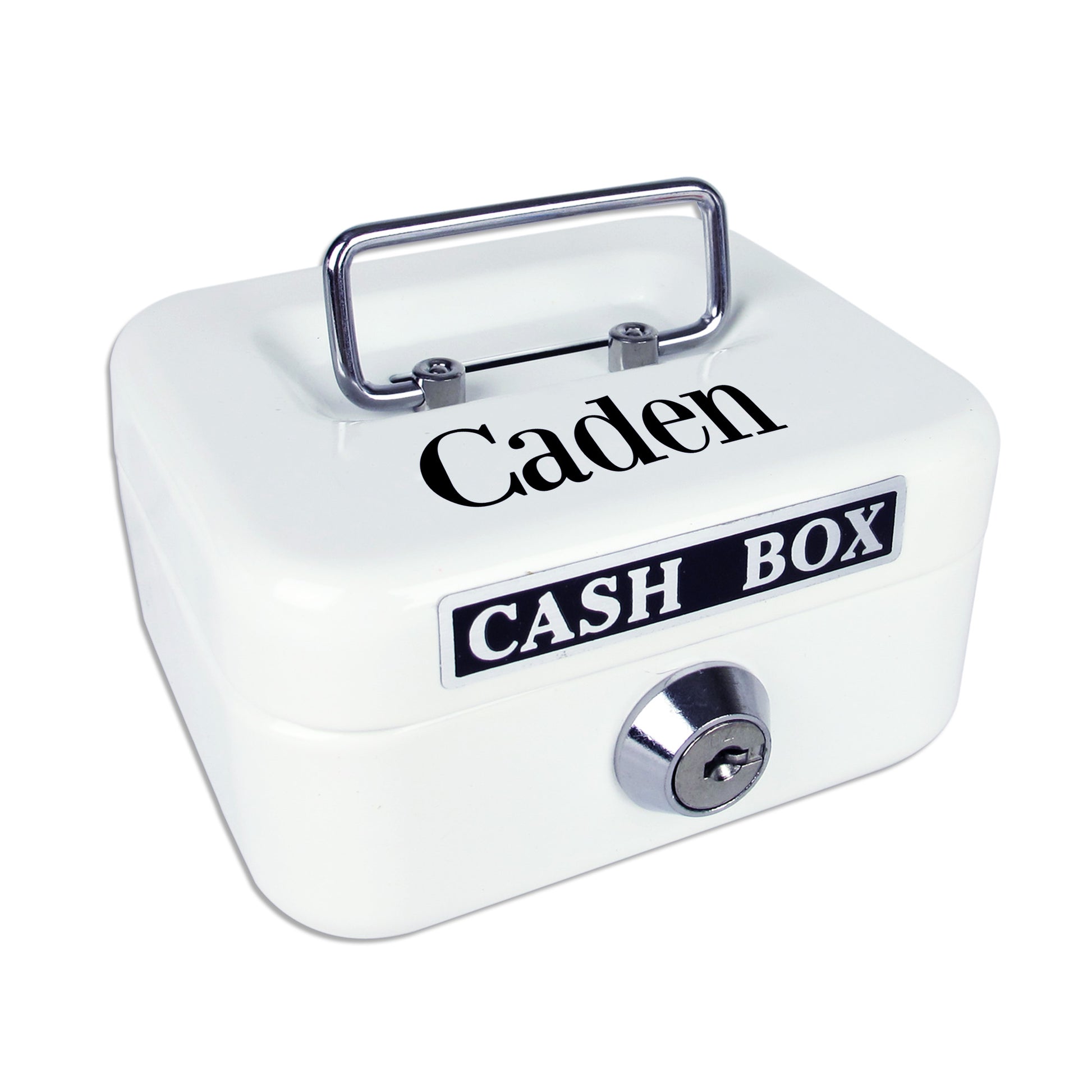 Small White Cash Box - MyBambino.com