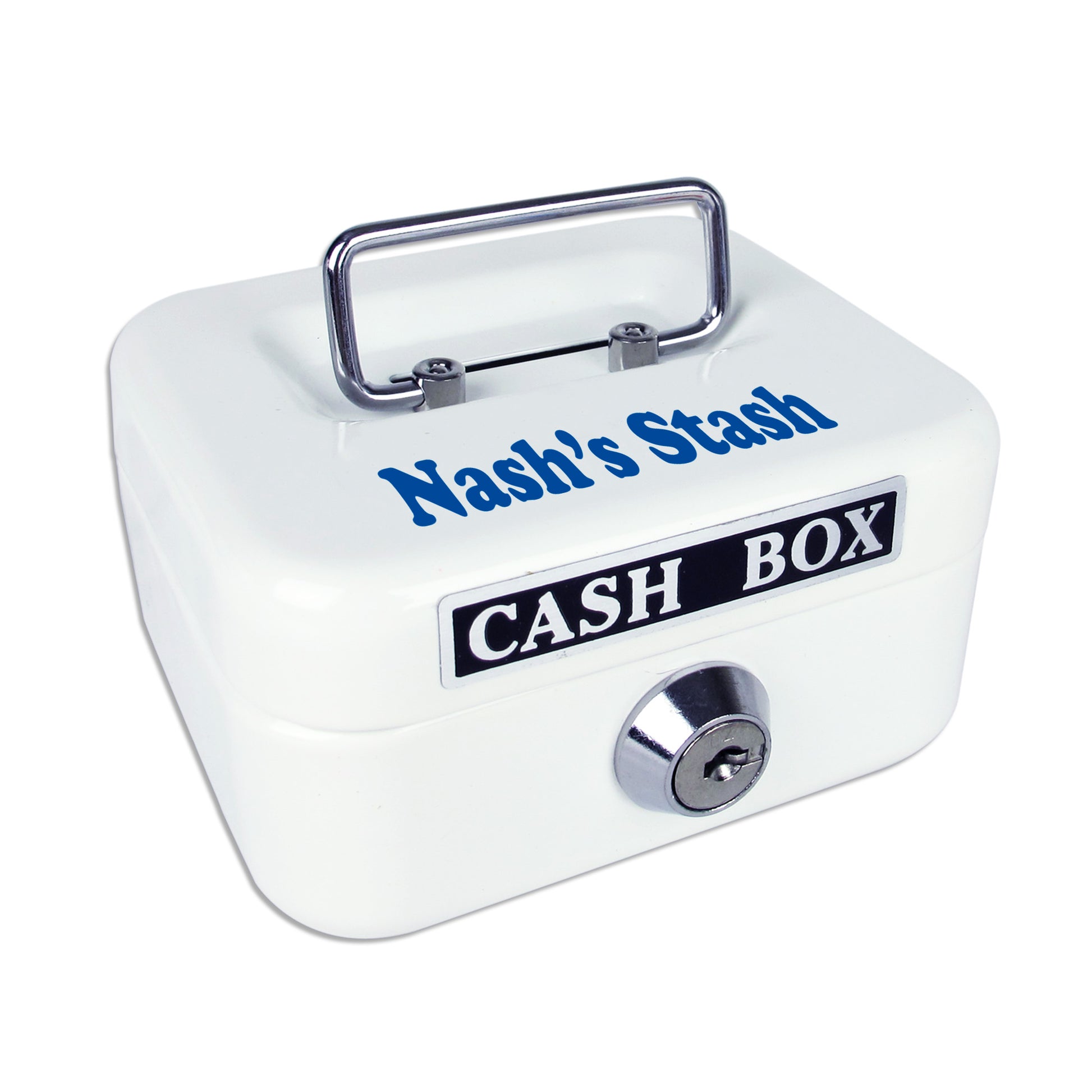 Small White Cash Box - MyBambino.com